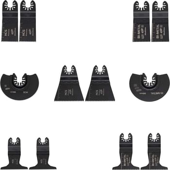 Sirius 12 Piece OIS Oscillating Multi Tool Blade Set