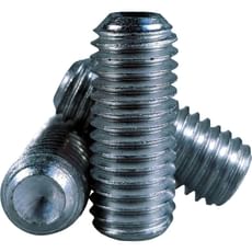 Sirius Socket Set Plain Cup Point Grub Screws Zinc Plated