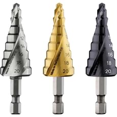 Bosch Hex Shank HSS-TiN Step Drill Bit
