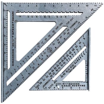 Swanson 2 Piece Carpenters Speed Square Imperial