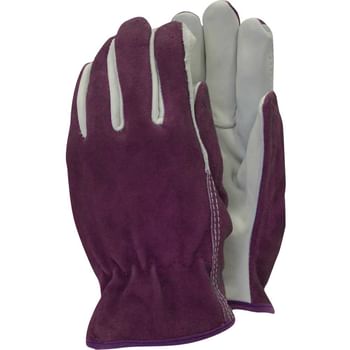 Town and Country Premium Leather and Suede Ladies Gloves