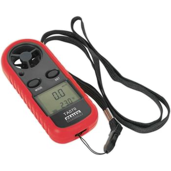 Sealey TA070 Anemometer Wind Speed Measure