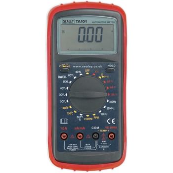 Sealey TA101 12 Function Digital Automotive Multimeter