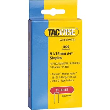 Tacwise Type 91 Narrow Staples