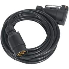 Sealey 6 Metre 7 Pin N Type Towing Plug Extension Lead