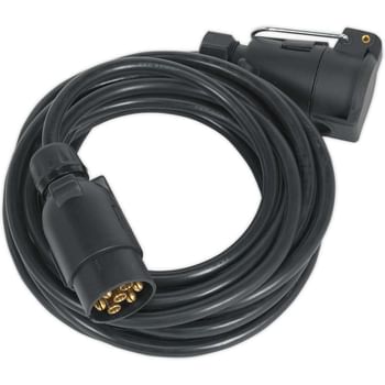 Sealey 6 Metre 7 Pin N Type Towing Plug Extension Lead