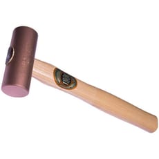 Thor Round Solid Copper Mallet Wooden Handle