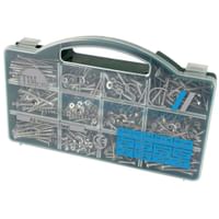 Classic Wood Screws Stainless Steel Assorted Mixed Tray of 895