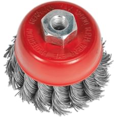 Sealey Twisted Knot Wire Cup Brush