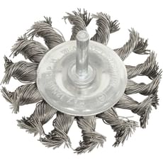 Sealey Flat Twist Knot Wire Brush