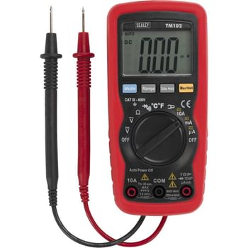 Sealey TM102 Professional Auto Ranging 8 Function Digital Multimeter