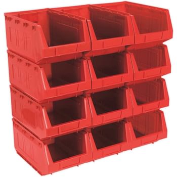Sealey Plastic Storage Bin 209 x 356 x 164mm