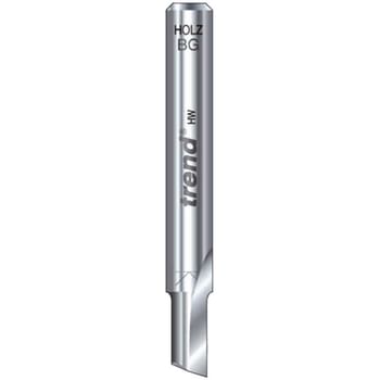 Trend HSS Single Flute Straight Cut Router Cutter