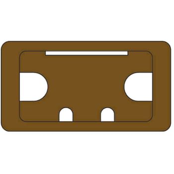 Trend Desk Work Top Cable Tidy Inserts