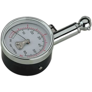 Sealey TST/PG99 Tyre Pressure Gauge GS/TUV Approved