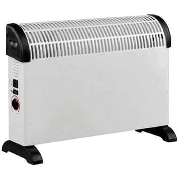 Prem I Air Electric Convector Heater Thermostat and Turbo Fan 2000w