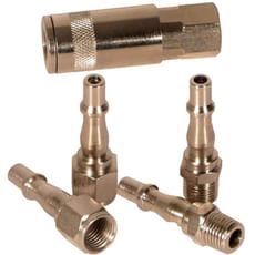 Sirius 5 Piece 1/4" BSP Air Line Female Coupling Set