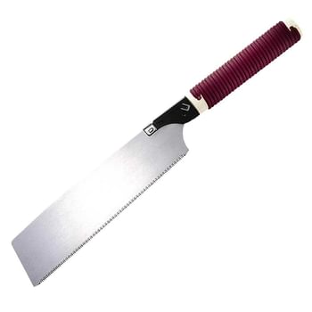 Tajima Japanese Pull Saw Traditional Short Rattan Straight Handle