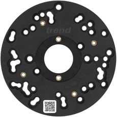 Trend UNIBASE Universal Plunge Router Sub-Base 150mm