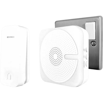 Uni-Com Plug In Door Chime and Kinetic Bell Push