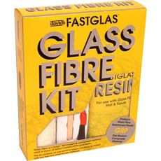 UPO Isopon Fastglas Resin and Glass Fibre Kit 