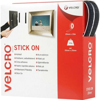 Velcro Stick On Tape Black