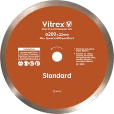 Vitrex Diamond Blade for Wet Bridge Tile Saw