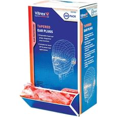 Vitrex Tapered Disposable Ear Plugs