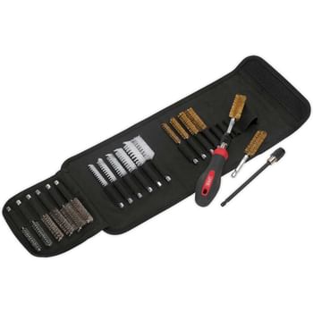 Sealey 20 Piece Cleaning and Decarbonizing Brush Set