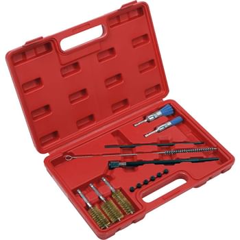 Sealey VS1900 14 Piece Injector Bore Cleaning Brush Set