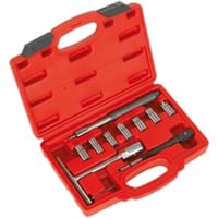 Sealey 6 Piece Diesel Injector Seat Cleaner Set 