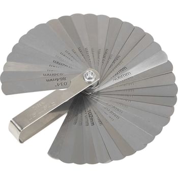 Sealey 35 Blade Feeler Gauge Dual Marked