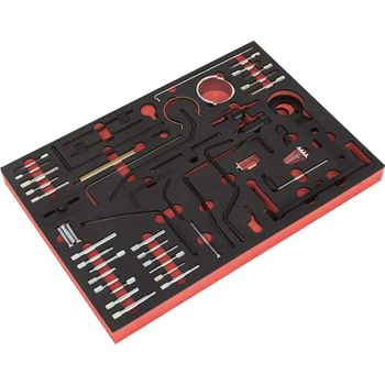 Sealey 48 Piece PSA Belt / Chain Drive Diesel and Petrol Master Timing Kit