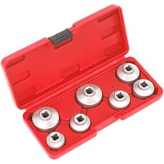 Sealey 7 Piece Oil Filter Cap Wrench Set