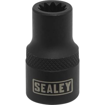 Sealey 3/8" Drive 11 Point Square Ribe Brake Caliper Socket