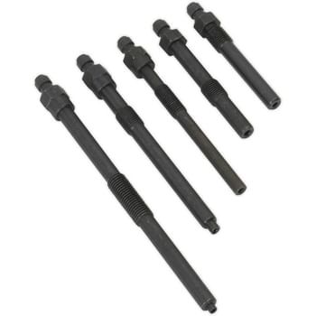 Sealey 5 Piece Diesel Compression Adaptor Kit for Ford / Mazda / PSA