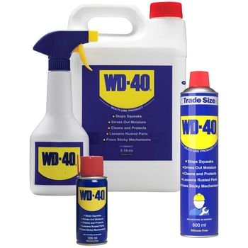 WD40 Multi Purpose Liquid and Spray Bottle WD40 Multi Purpose Liquid and Spray Bottle