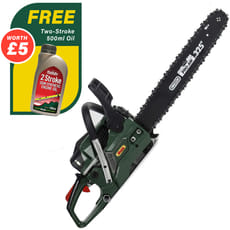 Webb WEPCS16 Petrol Chainsaw 400mm FREE 2 Stroke Oil Worth £5