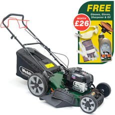 Webb Supreme WER21HW4 Self Propelled Petrol Rotary Lawnmower 530mm