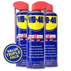 WD40 Multi Purpose Smart Straw Aerosol Triple Pack WD40 Multi Purpose Smart Straw Aerosol Triple Pack