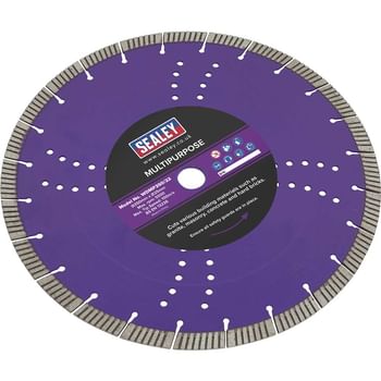 Sealey Multipurpose Wet / Dry Diamond Cutting Disc