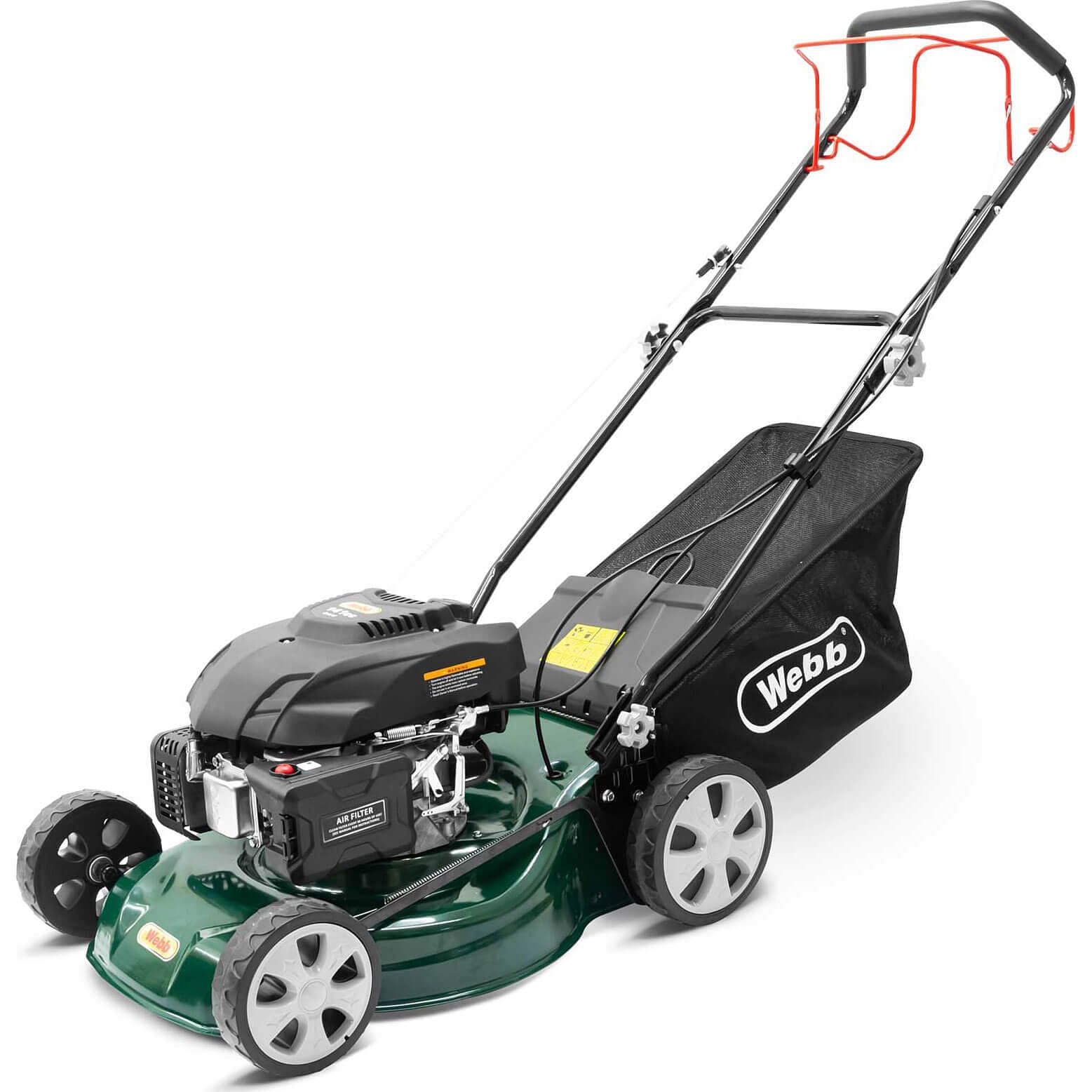 Webb petrol top mower