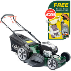 Webb WER21ALSP Petrol Alloy Deck Rotary Lawnmower 530mm