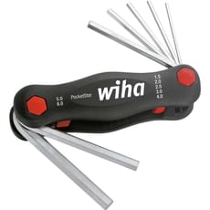 Wiha Pocketstar 7 Piece Hexagon Allen Key Set 1.5mm - 6mm Wiha Pocketstar 7 Piece Hexagon Allen Key Set 1.5mm - 6mm