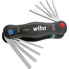 Wiha Pocketstar 9 Piece Hex, Phillips, Slotted and Torx Key Set Wiha Pocketstar 9 Piece Hex, Phillips, Slotted and Torx Key Set