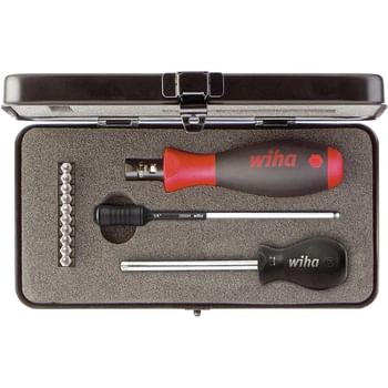 Wiha TorqueVario-S Torque Screwdriver and Torx Bit Set