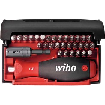 Wiha Collector Standard 32 Piece Screwdriver Handle and Bit Set
