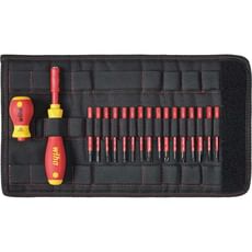 Wiha 19 Piece VDE Softfinish Slimvario Screwdriver Set Wiha 19 Piece VDE Softfinish Slimvario Screwdriver Set