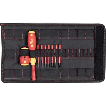 Wiha 10 Piece VDE Softfinish Slimvario Screwdriver Set