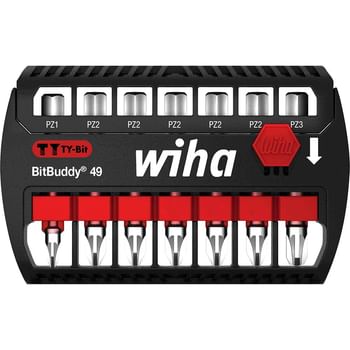 Wiha 7 Piece Bit Buddy Screwdriver Bit Set